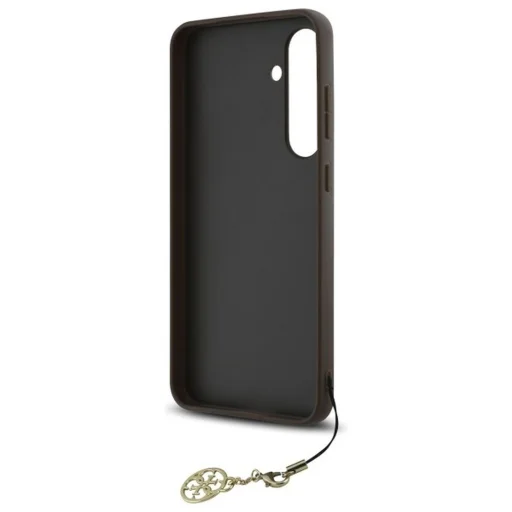 GUESS tok Samsung Galaxy S24 FE GUHCS24FEGF4GBR (HC PU 4G Charm) barna tok - 7