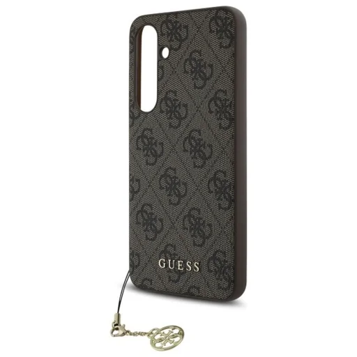 GUESS tok Samsung Galaxy S24 FE GUHCS24FEGF4GBR (HC PU 4G Charm) barna tok - 1