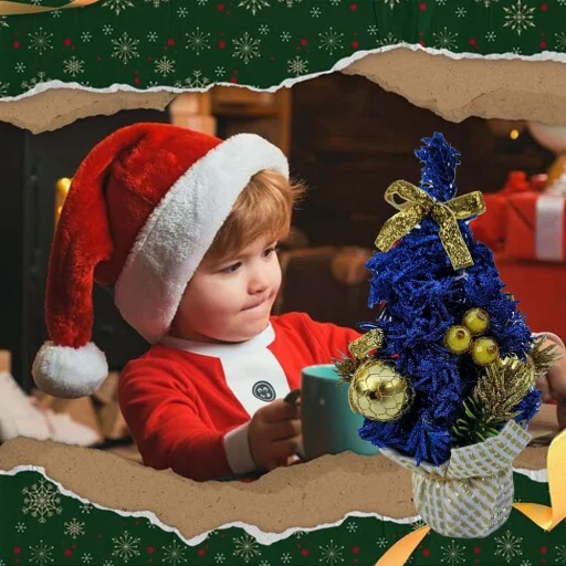 Dekoratív karácsonyfa asztalra 20 cm RC-K-505 zöld - 2