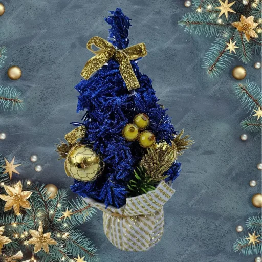 Dekoratív karácsonyfa asztalra 20 cm RC-K-505 zöld - 3