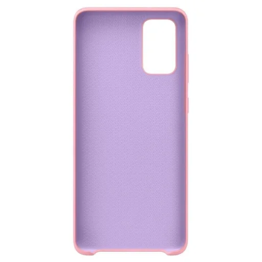 Silicone Case Soft Flexible Rubber Cover Samsung Galaxy A72 4G rózsaszín tok - 6