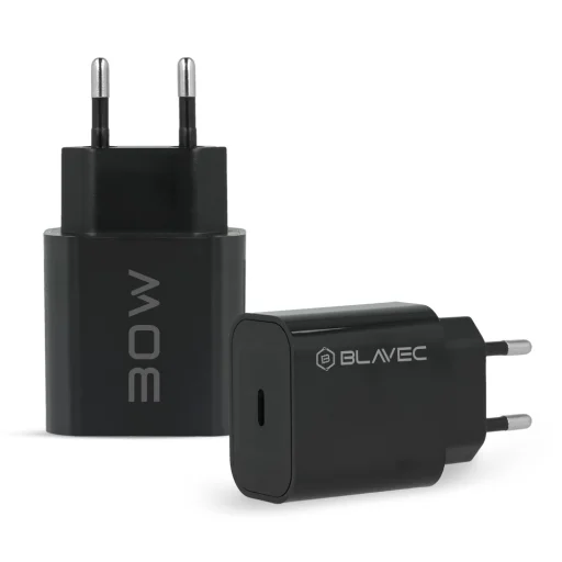 Blavec fali töltő BC1 - Type C - PD 30W (TCBC1-CB30) fekete - 1