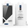 Dux Ducis Skin X Pro iPhone 16 tok MagSafe kompatibilitással, flippel és állvánnyal - Fekete tok thumbnail