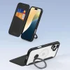 Dux Ducis Skin X Pro iPhone 16 tok MagSafe kompatibilitással, flippel és állvánnyal - Fekete tok thumbnail