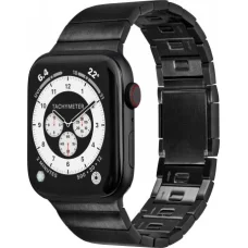 Pasek LAUT LINK 2.0 Apple Watch 42/44/45/49 mm - fekete
