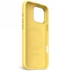 Decoded Antimikrobiális Szilikon Hátlap MagSafe funkcióval iPhone 16 Pro Max-ra - Sárga tok - 3