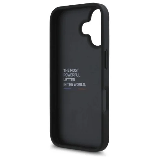  iPhone 16 fekete BMW M Grip Stand Smooth és Karbon tok - 7