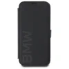  iPhone 16 Fekete BMW Signature Leather Wordmark tok thumbnail