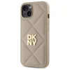  iPhone 14 Bézs DKNY Steppelt Stack Logo tok thumbnail