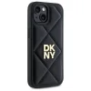  iPhone 14 Fekete DKNY Quilted Stack Logo tok thumbnail