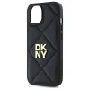  iPhone 14 Fekete DKNY Quilted Stack Logo tok thumbnail