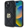  iPhone 14 Fekete DKNY Quilted Stack Logo tok thumbnail