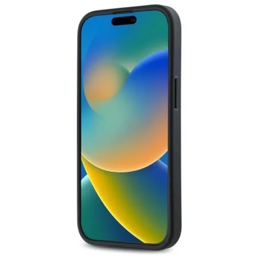  iPhone 14 Fekete DKNY Quilted Stack Logo tok - 5