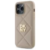  iPhone 14 Pro Max Bézs DKNY Quilted Stack Logo tok thumbnail