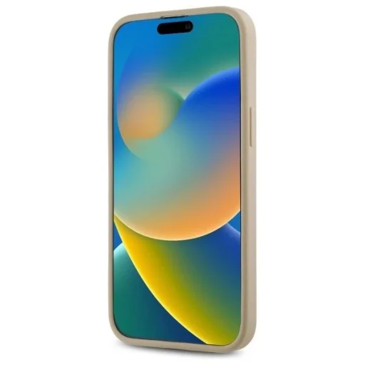  iPhone 14 Pro Max Bézs DKNY Quilted Stack Logo tok - 5