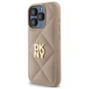  iPhone 15 Pro Max DKNY Quilted Stack Logo tok - Bézs thumbnail