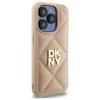  iPhone 15 Pro Max DKNY Quilted Stack Logo tok - Bézs thumbnail