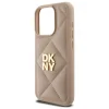  iPhone 15 Pro Max DKNY Quilted Stack Logo tok - Bézs thumbnail