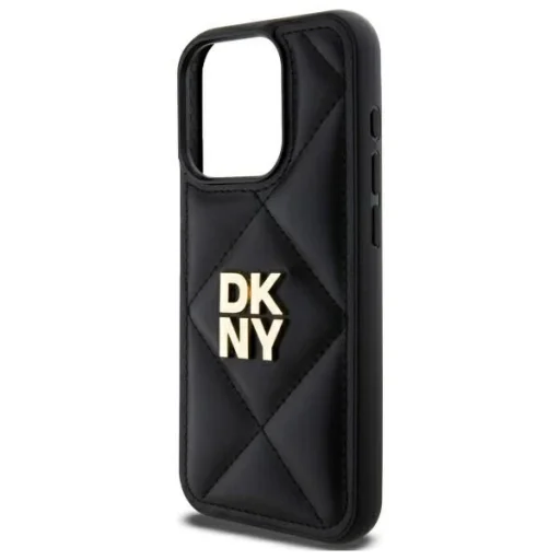  iPhone 15 Pro Max Fekete DKNY Steppelt Logós tok - 6