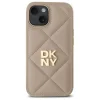  iPhone 15 Bézs DKNY Steppelt Logós tok thumbnail