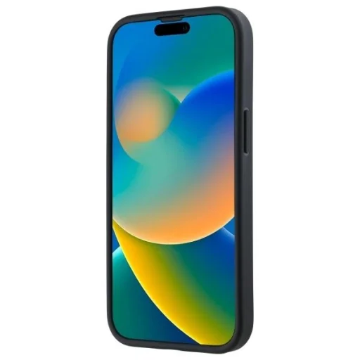  iPhone 15 Fekete DKNY Steppelt Stack Logo tok - 5