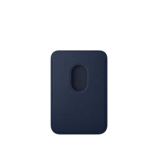 Apple iPhone Finomszövésű Pénztárca MagSafe-fel - Mélykék - 2