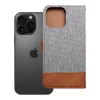 JEANS flipové puzdro iPhone 16 Pro Max sivé thumbnail