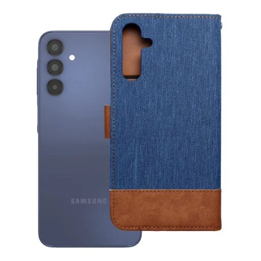 JEANS flipové puzdro Samsung Galaxy A15 5G modré puzdro - 7