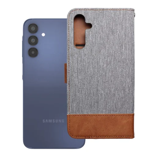 JEANS fliptok Samsung Galaxy A15 4G / A15 5G szürke tok - 7