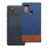 JEANS flipové puzdro Samsung Galaxy A21S modré puzdro thumbnail