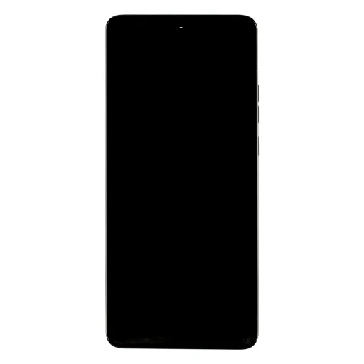 Motorola Edge 40 Neo LCD kijelző + érintőegység + előlap fekete szépség (szervizcsomag) - 1