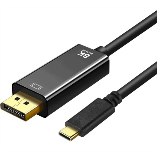 ART kábel Type C (férfi) - DisplayPort 1.4 (férfi) 8K 60Hz C5-2 1,8 m fekete - 1