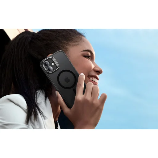  iPhone 16 Matt Fekete ESR Classic Hybrid tok Stash Standdal (HaloLock) - 2