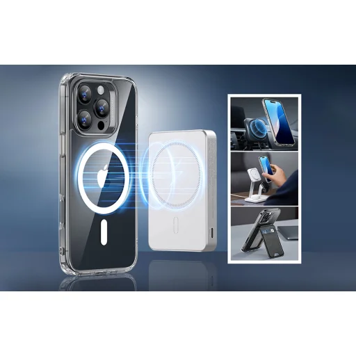  iPhone 16 Pro Max Átlátszó ESR Classic Hybrid tok (HaloLock) - 3