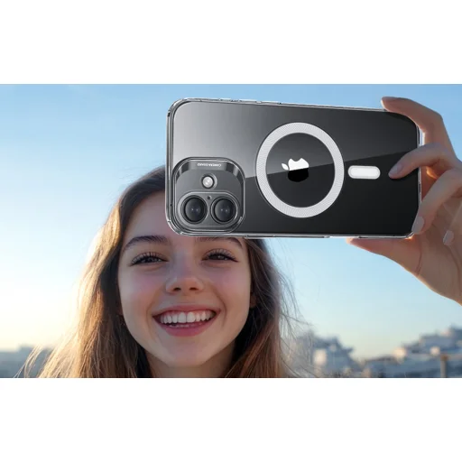  iPhone 16 Tok Kompatibilis ESR HaloLock Zero Átlátszó tok - 3