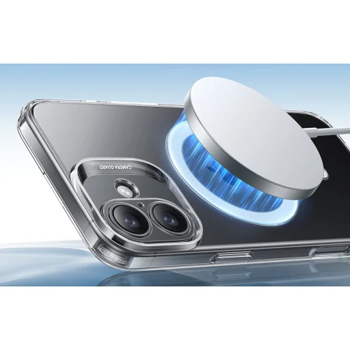  iPhone 16 Tok Kompatibilis ESR HaloLock Zero Átlátszó tok - 4