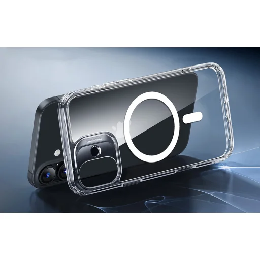  iPhone 16 Plus átlátszó Classic Hybrid fliptok (HaloLock) ESR tok - 2