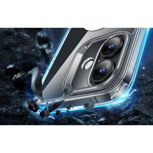  iPhone 16 Plus átlátszó Classic Hybrid fliptok (HaloLock) ESR tok - 4