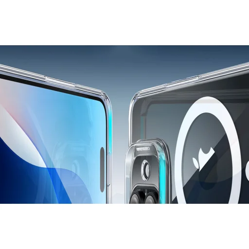  iPhone 16 Plus átlátszó Classic Hybrid fliptok (HaloLock) ESR tok - 5