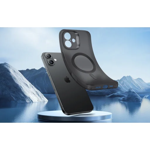  iPhone 16 Fekete ESR Zero átlátszó tok (HaloLock) tok - 2