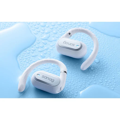 Vezeték nélküli OWS Sanag G36S fejhallgató (fehér), - 9