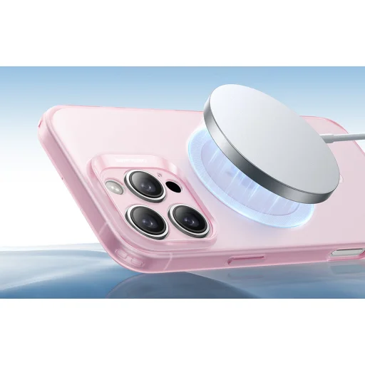  iPhone 16 Pro rózsaszín ESR Zero Áttetsző Tok (HaloLock) - 3