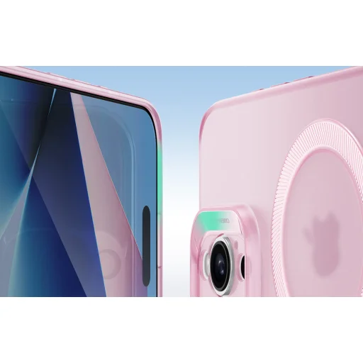  iPhone 16 Pro rózsaszín ESR Zero Áttetsző Tok (HaloLock) - 4