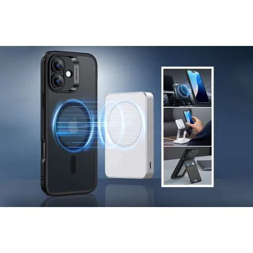  iPhone 16 Fekete ESR Classic Hybrid tok (HaloLock) - 3