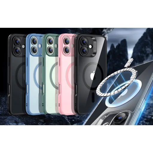  iPhone 16 Fekete ESR Classic Hybrid tok (HaloLock) - 6