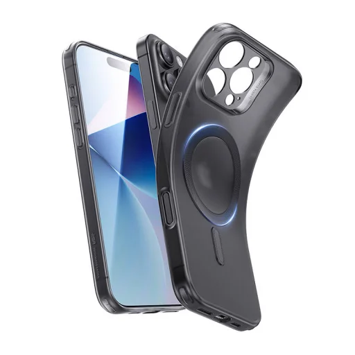  iPhone 16 Pro Max (fekete) Zero Clear tok (HaloLock) ESR tok - 1