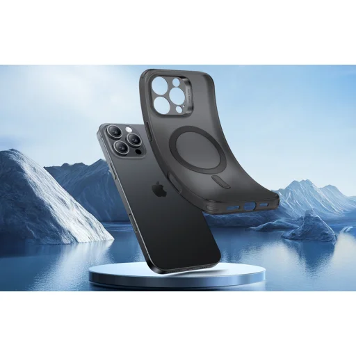  iPhone 16 Pro Fekete ESR Zero átlátszó tok (HaloLock) - 2