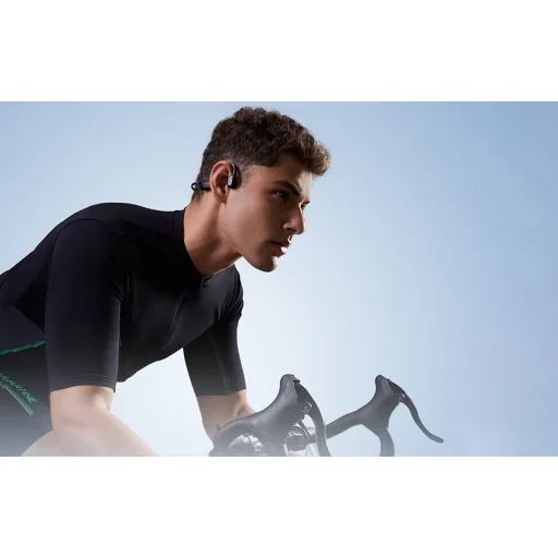 Vezeték nélküli csontrezgéses fejhallgató Sanag B21S (fekete) - 5