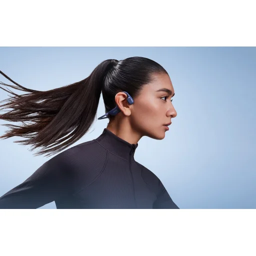 Vezeték nélküli csontrezgéses fejhallgató Sanag B21S (fekete) - 6