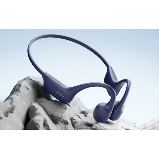 Vezeték nélküli csontrezgéses fejhallgató Sanag B21S (fekete) - 9